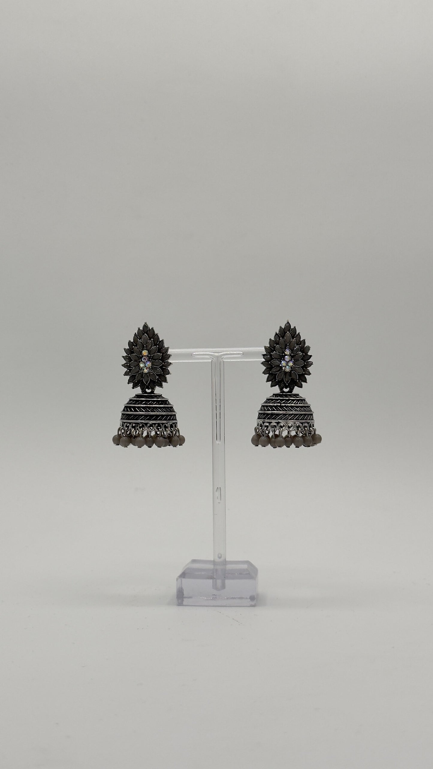 Floral Elegance Jhumka