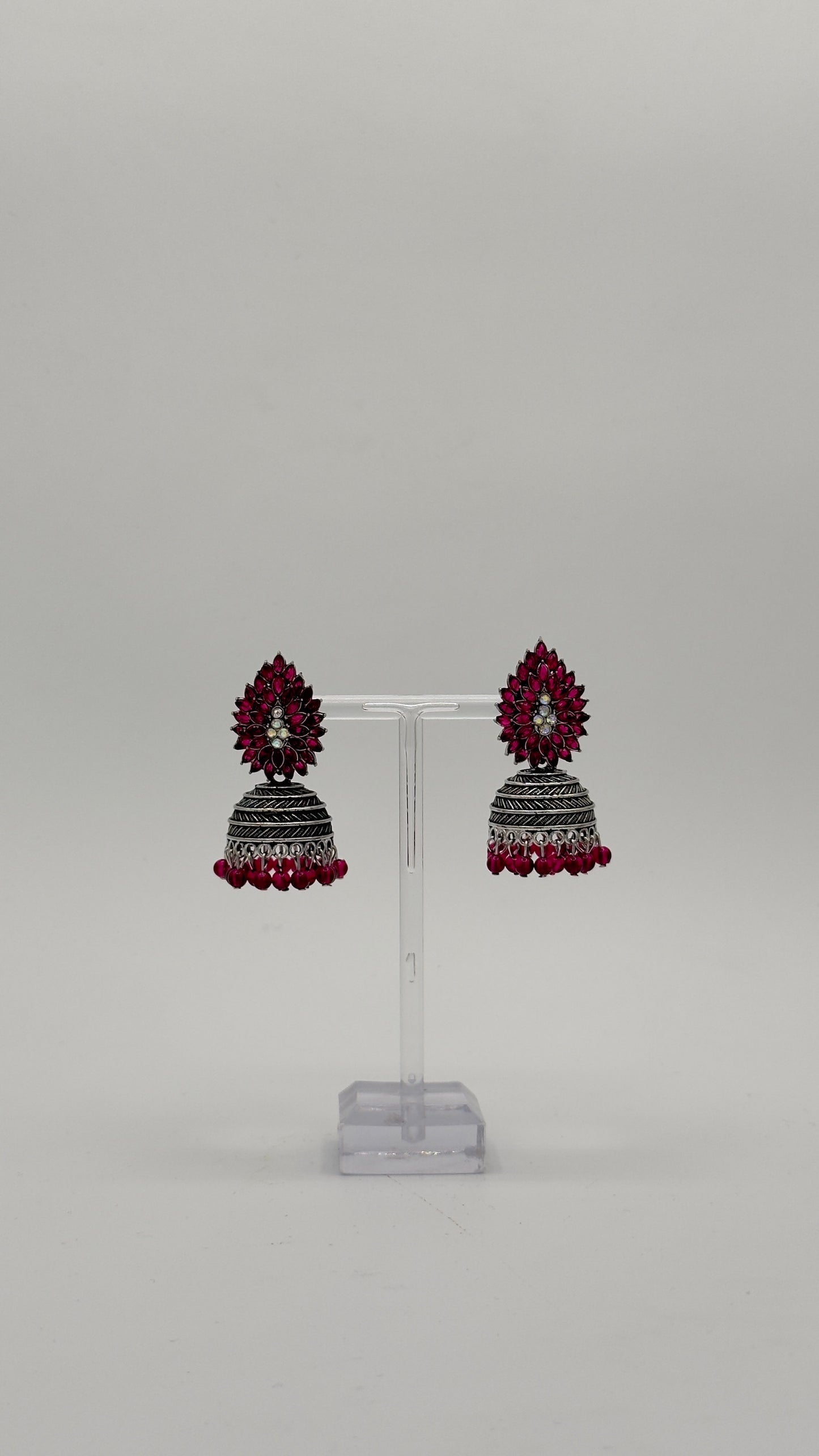 Floral Elegance Jhumka