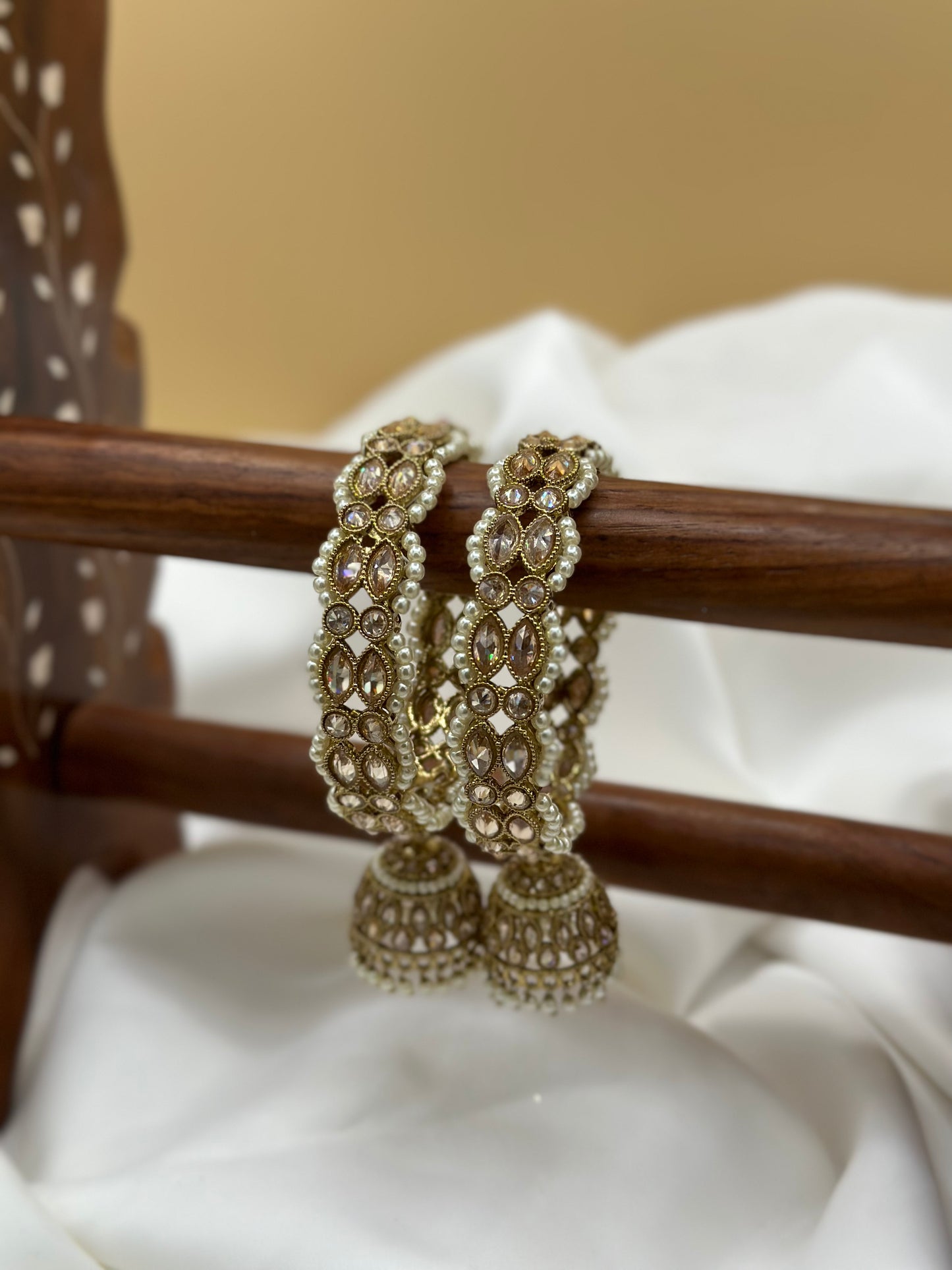 S T A T E M E N T Bangles with Jhumka